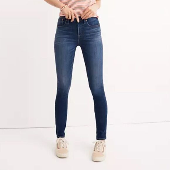 Madewell 10” High Rise Skinny Jeans 26 - Picture 1 of 9